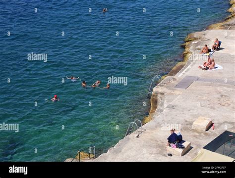 where to swim in valletta.